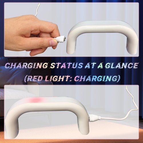 6 Colors LED Light-Up Cup Handle, for Stanley 30oz/40oz, 10 Light Modes, for Outdoor, Party, Home, Camping