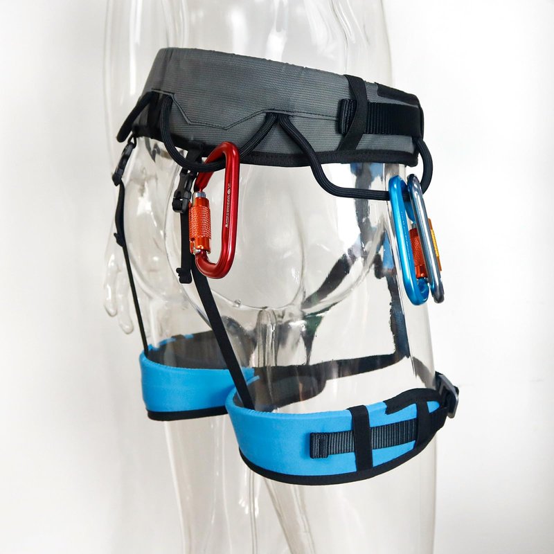 NewDoar Climbing Harness, Mountaineering Rock Climbing Harness, Men Women Tree Ice Climbing Half Body, Safety Belt Rappelling(Small)