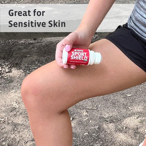 2Toms SportShield Xtra, Soothing All Day Anti-Chafe Prevention, Waterproof Protection from Thigh Chafing and Skin Irritation, 1.5 Ounces, 2 Bottles