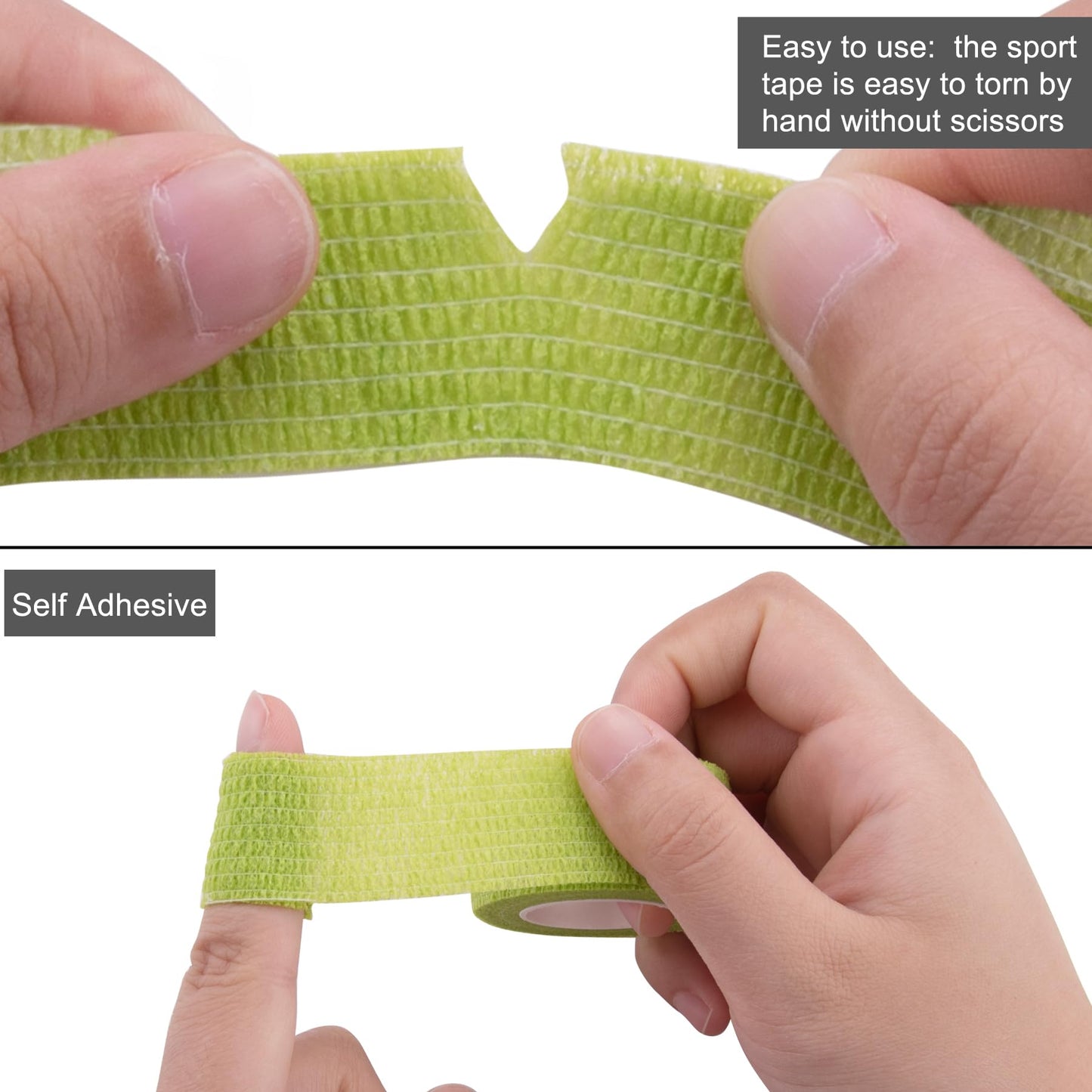 BQTQ 144 Rolls Self Adhesive Bandage Wrap 1 Inch Colorful Self Adherent Wrap Tape Sticky Bandage Athletic Wrap Self Adhesive Wrap for Sports Vet Wrist Ankle Sprains