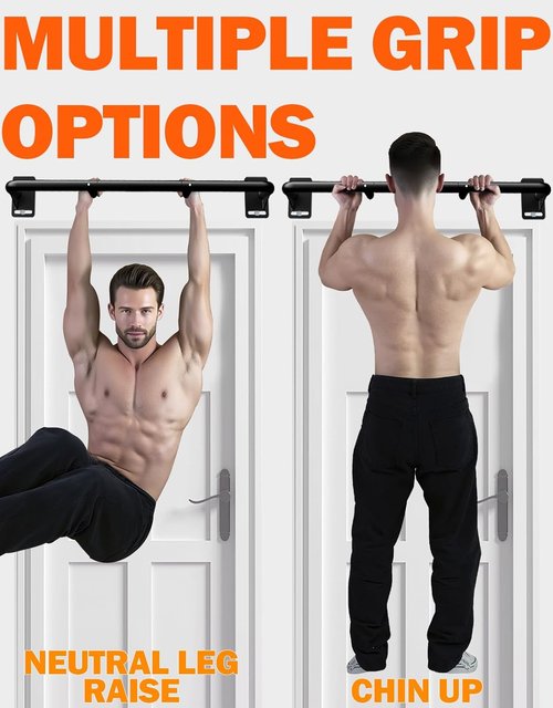 Fitarc Joist Mount Pull Up Bar - Heavy Duty Steel Chin Up Bar for Home Gym | Ceiling & Wall Installation