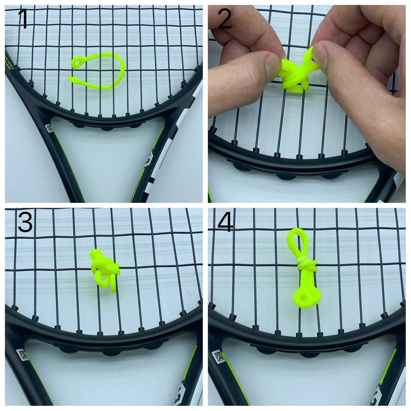Tannius Tennis Racket Vibration Dampener, Racket String Shock Absorber, Great Tennis Gift