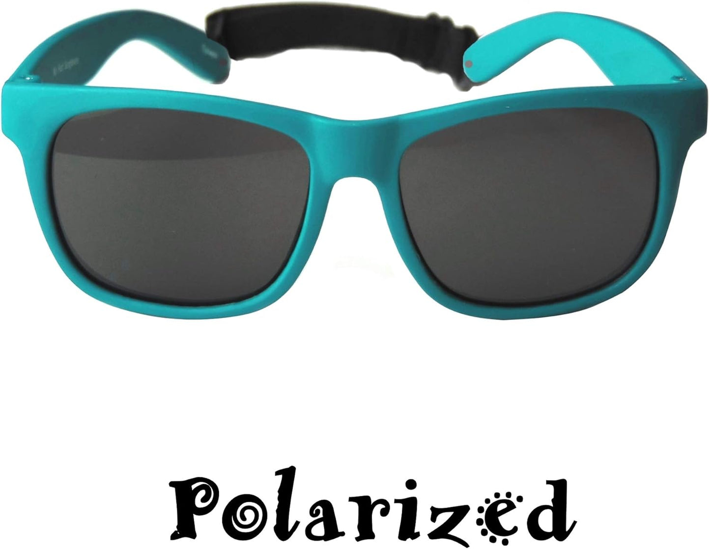 Vintage Toddler Sunglasses - Stylish UV Protection for Ages 2-4 Years | 2-Pack