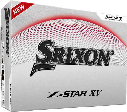 Srixon Z-Star XV Golf Balls - Premium Performance for Maximum Distance & Control | 12 Pack