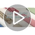 Travel Utensil Set - 4 Pack Beige Cutlery with Case (21x6x2.5cm)