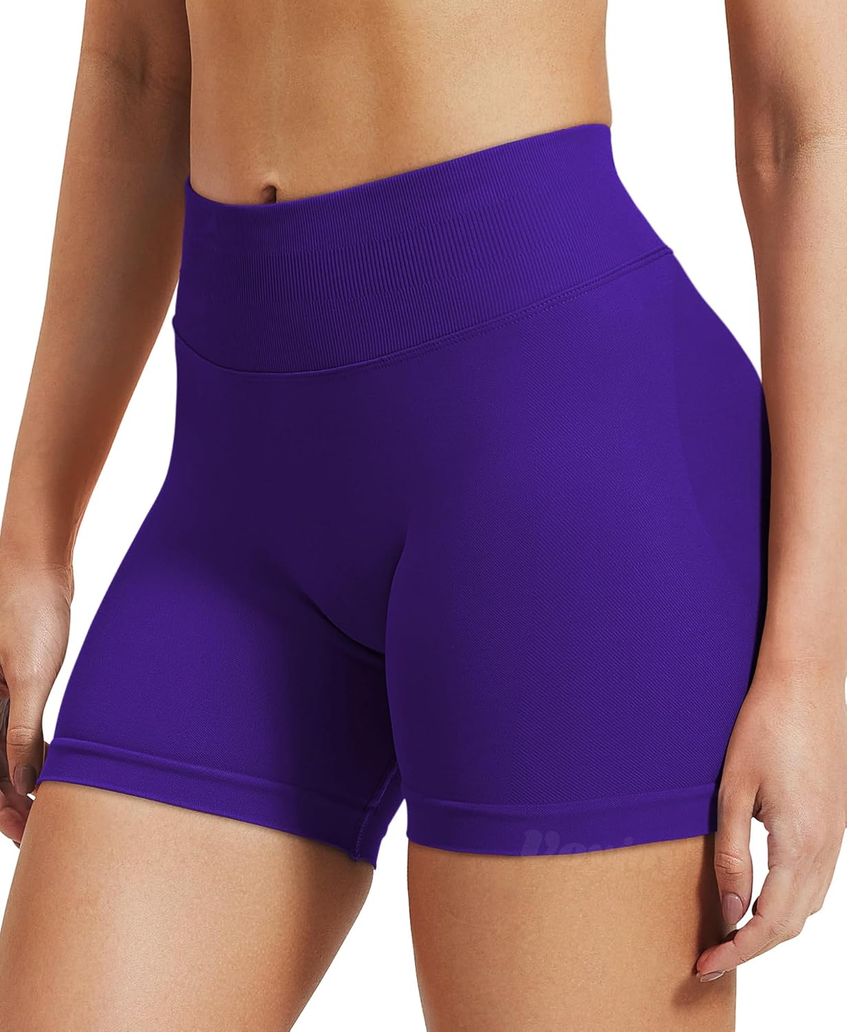 VOYJOY Women's Workout Impact Shorts - Scrunch Butt Lifting Seamless Booty Biker Shorts | 2.5" to 6" Sizes