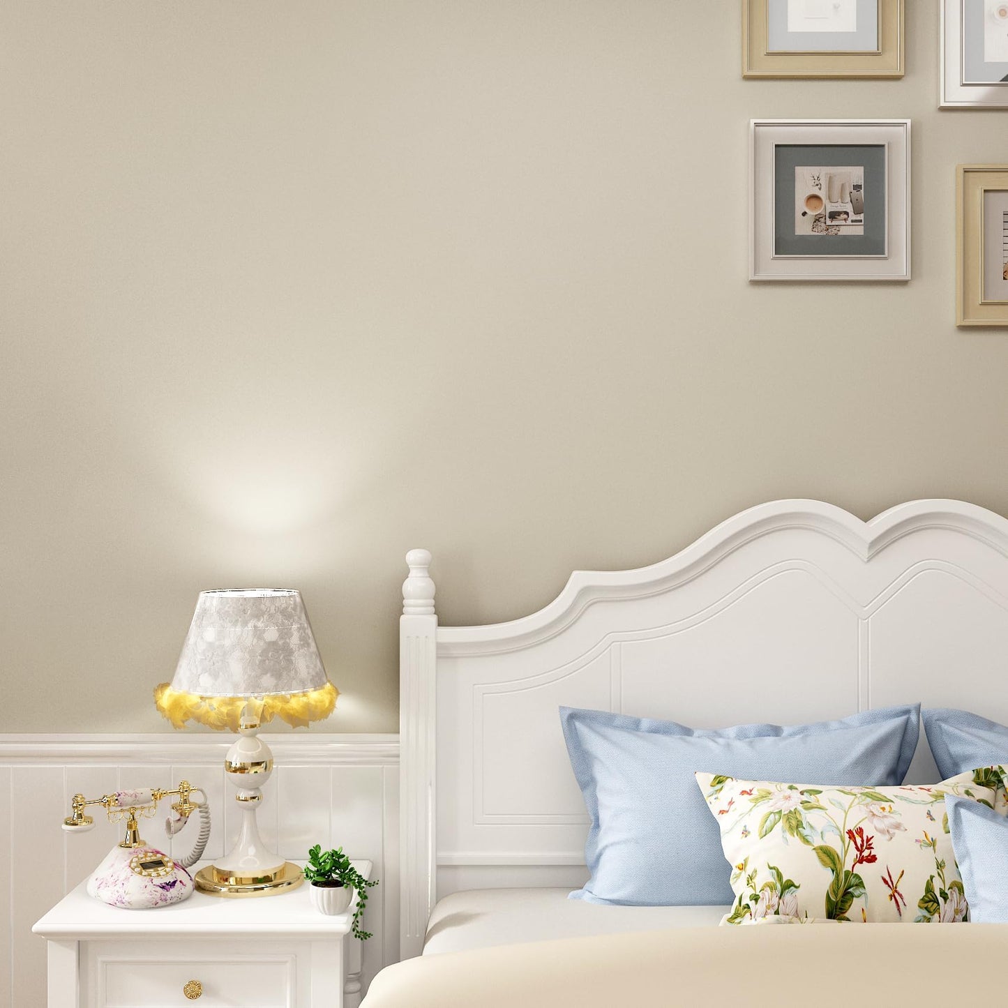 Livelynine Taupe Wallpaper Peel and Stick Dark Beige Contact Paper for Cabinets Drawers Shelves Self Adhesive Cabinet Wallpaper Waterproof Kitchen Vinyl Wrap Neutral Tan Cream Grey Removable 15.8x78.8