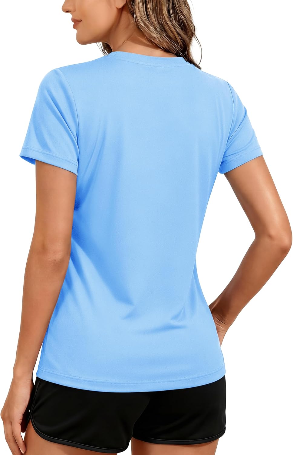 TACVASEN Women's Athletic Workout Shirt - UPF 50+ Sun Protection, Quick Dry Gym Tee | Perfect for Running