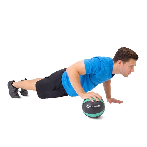 ProsourceFit Weighted Medicine Ball for Full Body Workouts, 8 lb.
