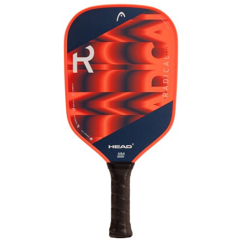 HEAD Radical Tour Grit Pickleball Paddle Orange/Black 4 1/8 inches