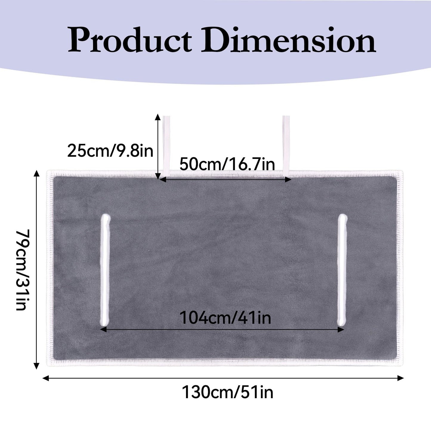 Klmnop Golf Cart Seat Covers, 100% Microfiber Golf Cart Seat Towel Blanket Soft and Comfortable, Universal Fits EZGO Club Car, Yamaha and More 2-Seats Cart 51''x 31''(Darkgrey)
