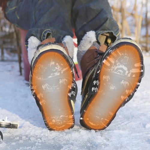 Insole Foot Warmers (10 Pairs) - Up to 9 Hours of Heat - Ultra Thin, No Clumping, All Natural - Air Activated Heated Insoles - Feet Warmers for Men & Women - L(EU41-44)