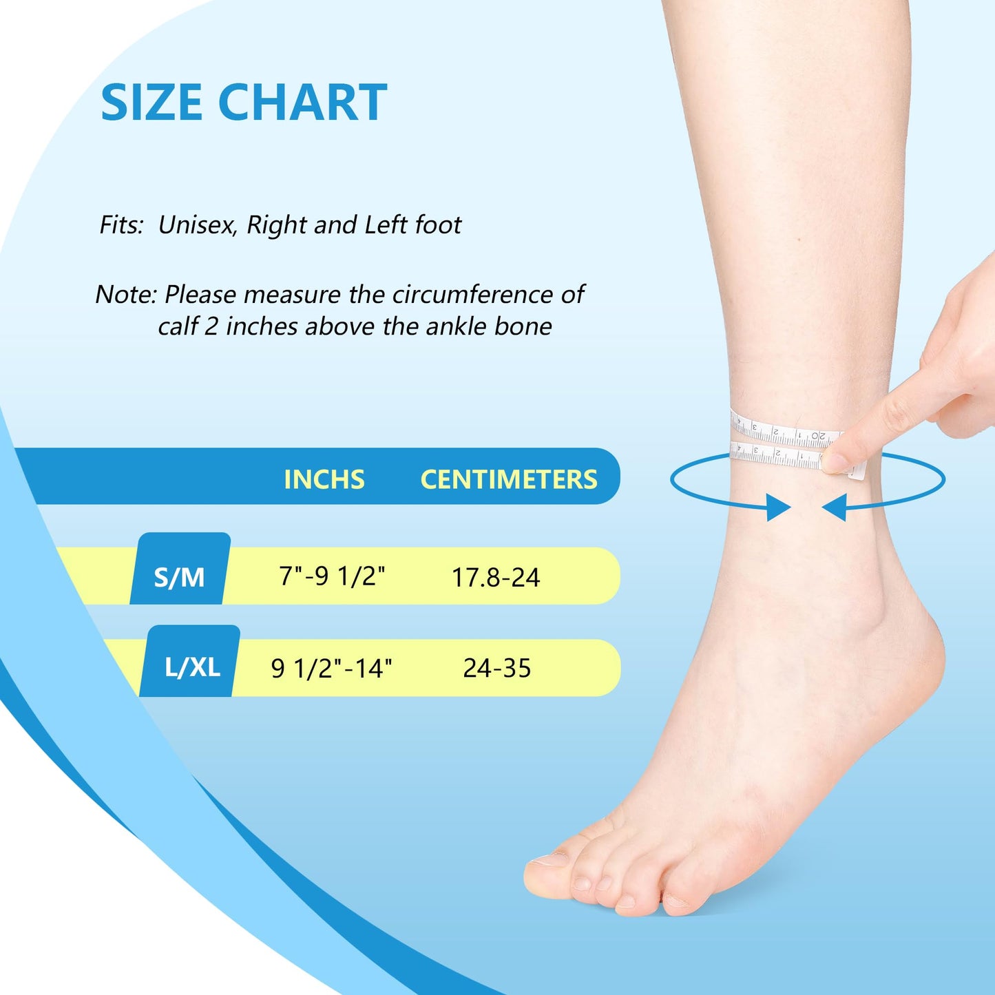 joingood Adjustable AFO Foot Drop Brace with Quick Release Dial, Drop Foot Support for Nerve Damage or Muscle Weakness, with Wide Hook for Shoes Slippers Left or Right Foot, Unisex, L/XL