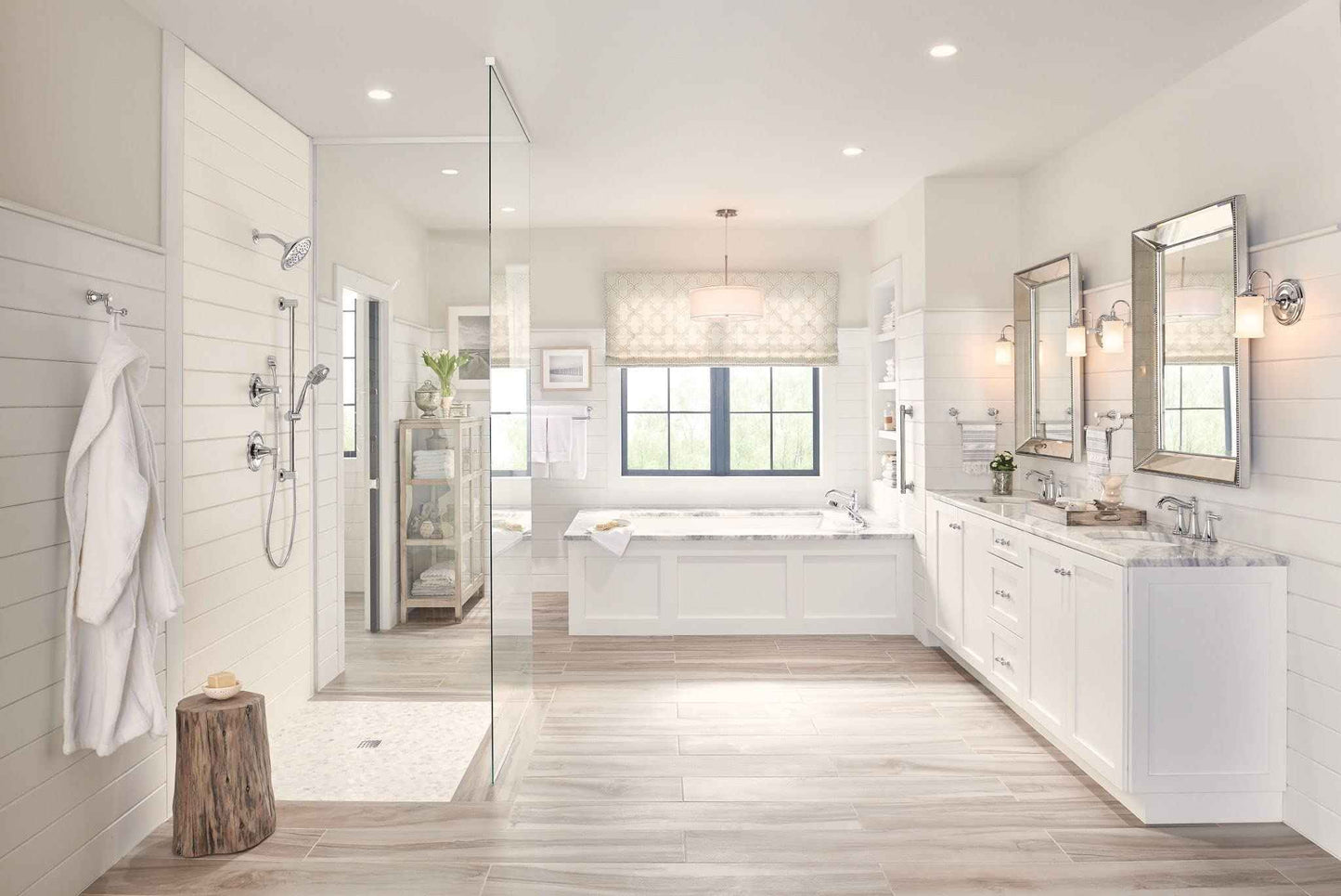 Moen Belfield Chrome 24-Inch Bathroom Double -Towel Bar, YB6422CH