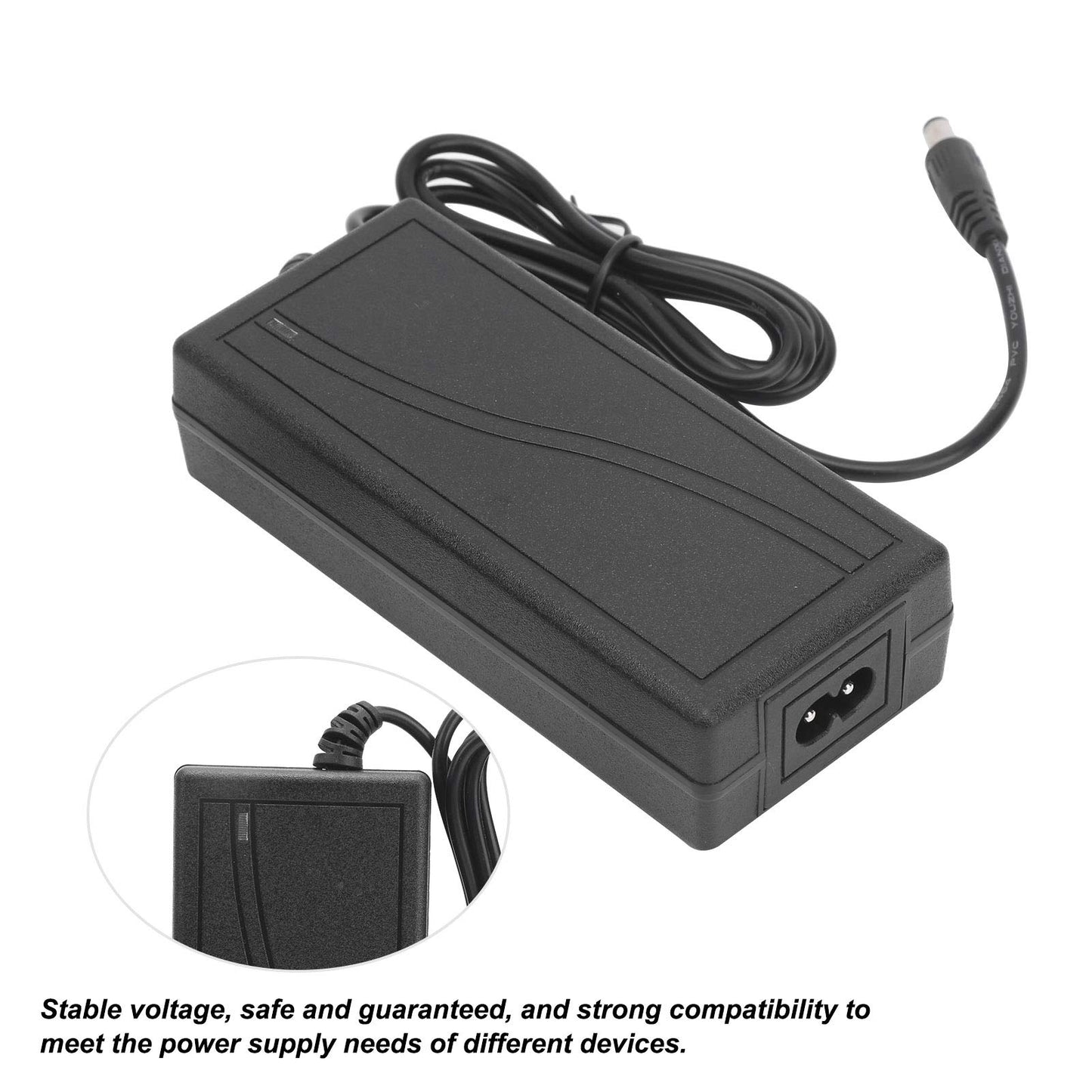 100240V 42V 1.5A Lithium Battery Charger Electric Scooter Power Adapter Power Supply Cord US Plug