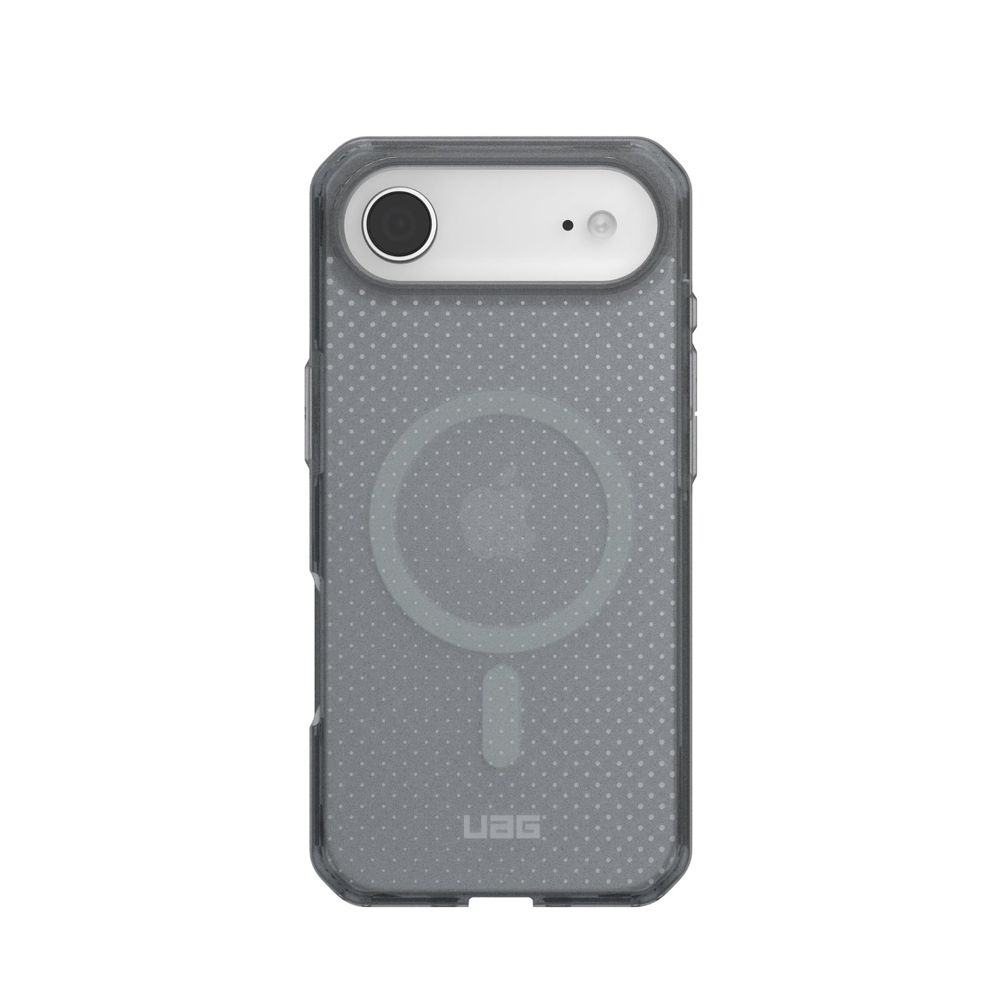 URBAN ARMOR GEAR UAG Designed for iPhone Air Case Dot - Compatible with MagSafe Translucent Military Grade Protective Cover, Ash