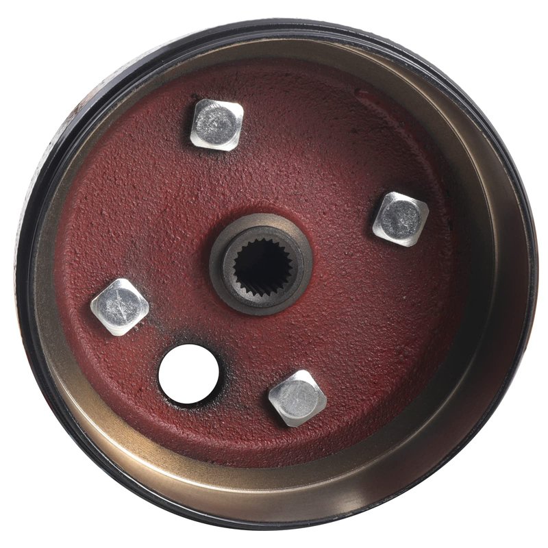 Roykaw Golf Cart Brake Drum Hub Assembly with Lug Nuts for EZGO 1982-up Electric & 1982-1993 2 Cycle Gas Models, Replaces OEM # 19186-G1P, 17298-G1, 17082-G2