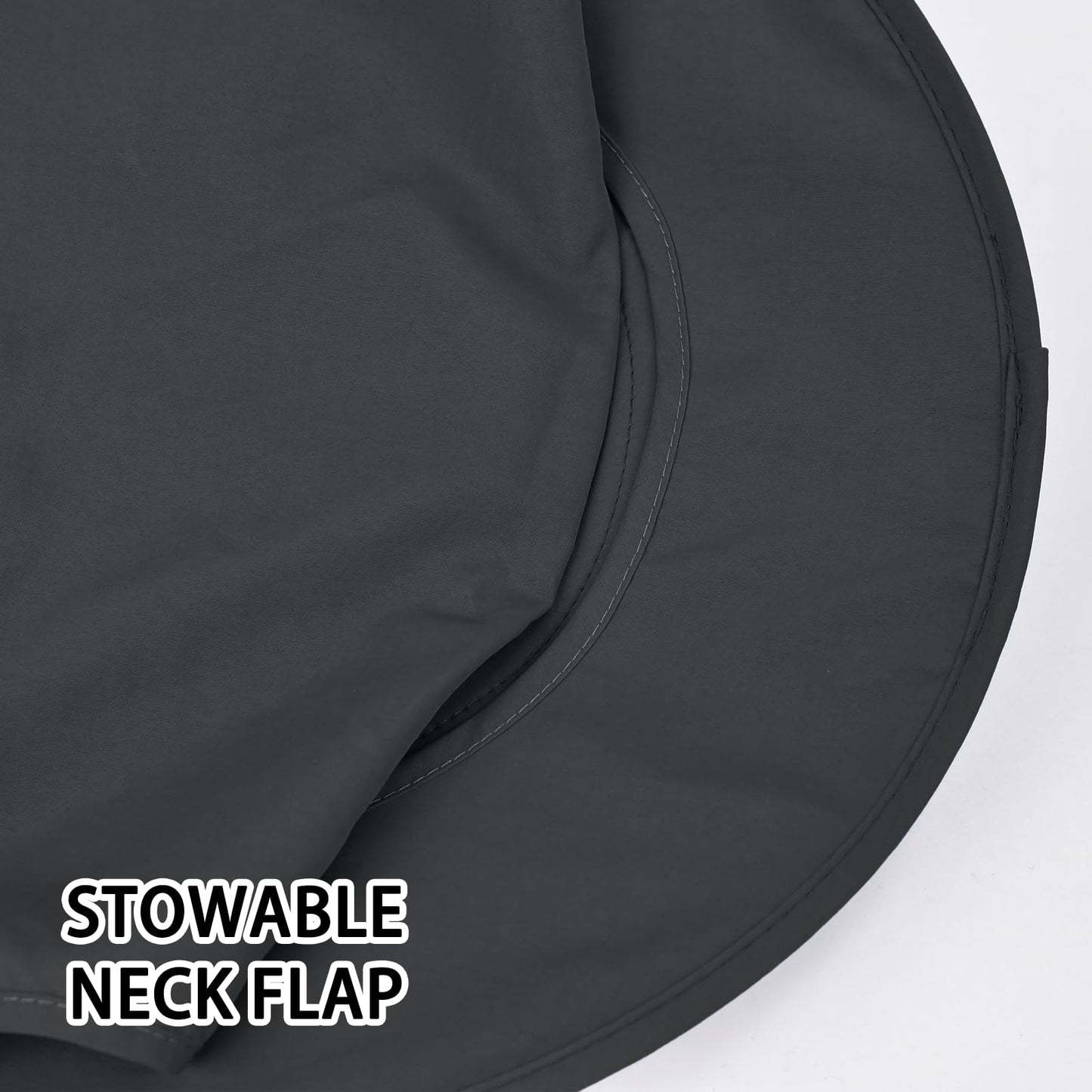 Sun Hats for Men Women Fishing Hat UPF 50+ Face Cover Wide Brim Bucket Hats Summer UV Protection Safari Hat with Neck Flap
