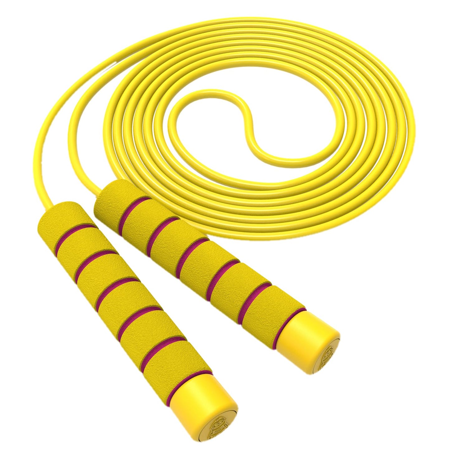 Adjustable Soft Skipping Rope - Toddler Jump Rope With Skin-Friendly Foam Handles For Kids, Boys, Girls, Women, Men - Exercise Activity, Outdoor Fitness