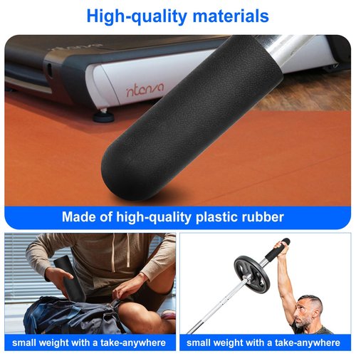 NANZU Landmine Attachment for Barbell, Turn Any Surface into a Barbell Landmine Exercise-Press, Row, Spin, Rotation, Split Squats, Lumberjacks and More, Fits 2'' Olympic Bars,Barbell Bomb Black