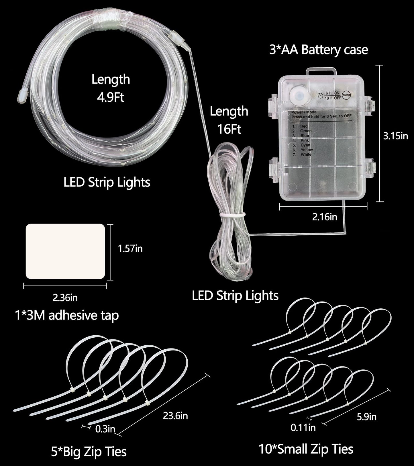 LED Basketball Hoop Light, Waterproof Super Bright Basketball Rim Lights,Remote Control 16 Colors and 7 Lighting Flicker Change, for Night Outdoor Basketball Games and Gifts for Boys