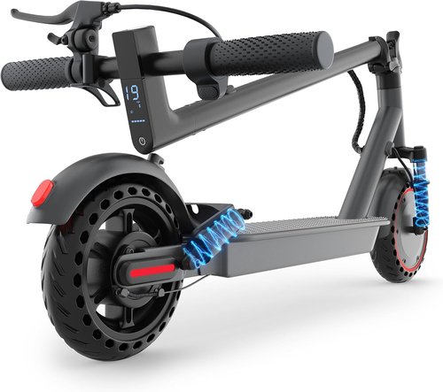 **Skiennix Electric Scooter - Powerful 350W-500W Motor, 10-21 MPH Speed, 10-28 Miles Range, Lightweight Design**