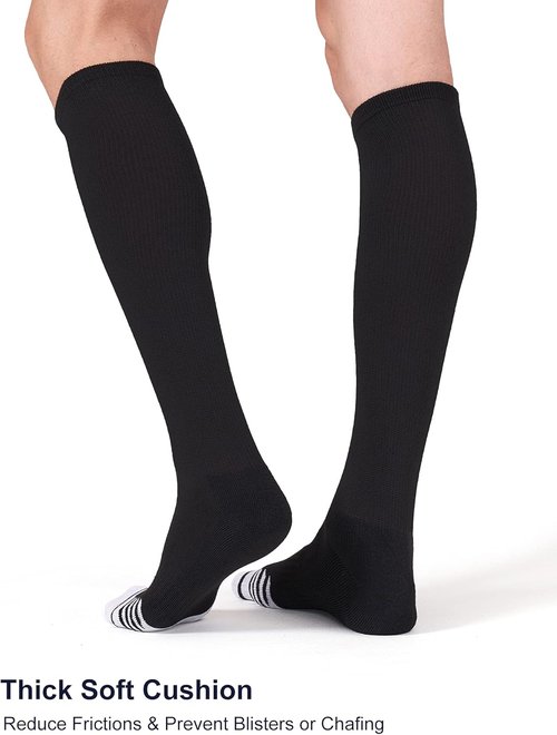 FITRELL Over-the-Calf Knee High Socks - 2/3 Pack Baseball, Soccer & Softball for Kids, Youth & Adults | Multiple Colors Available