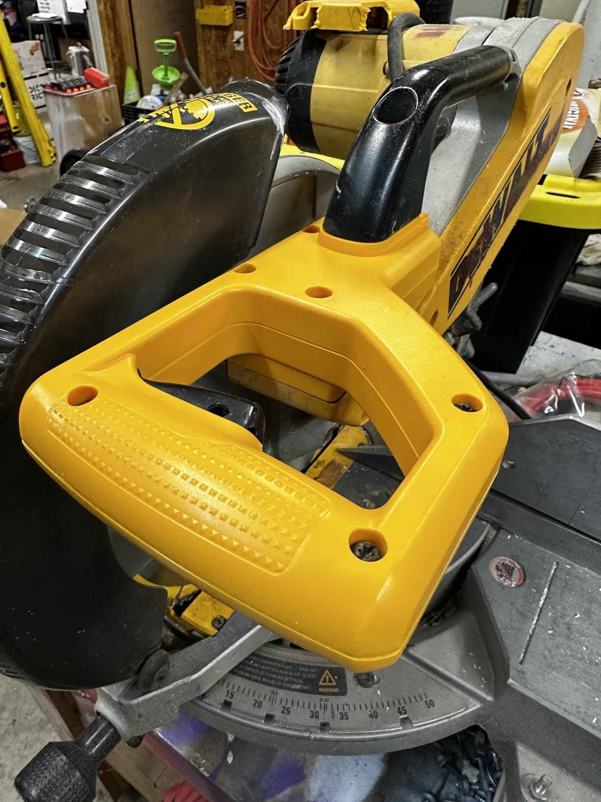 AOMUCH 394075-00 Miter Saw Clamshell Handle compatible DW706 Miter Saw Parts, Miter Saw Handle Clamshell Set