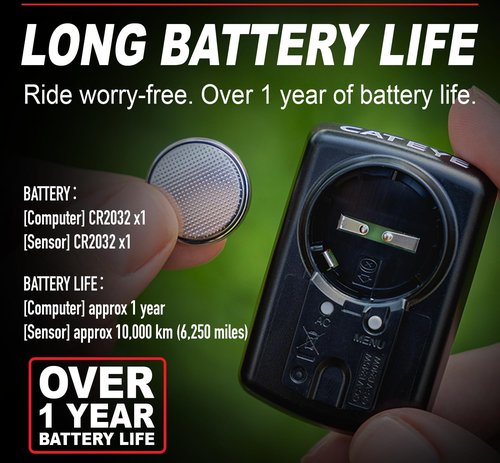 CATEYE Velo Wireless Bike Computer - Accurate Speedometer & Odometer with Calorie Tracking | Waterproof IPX8