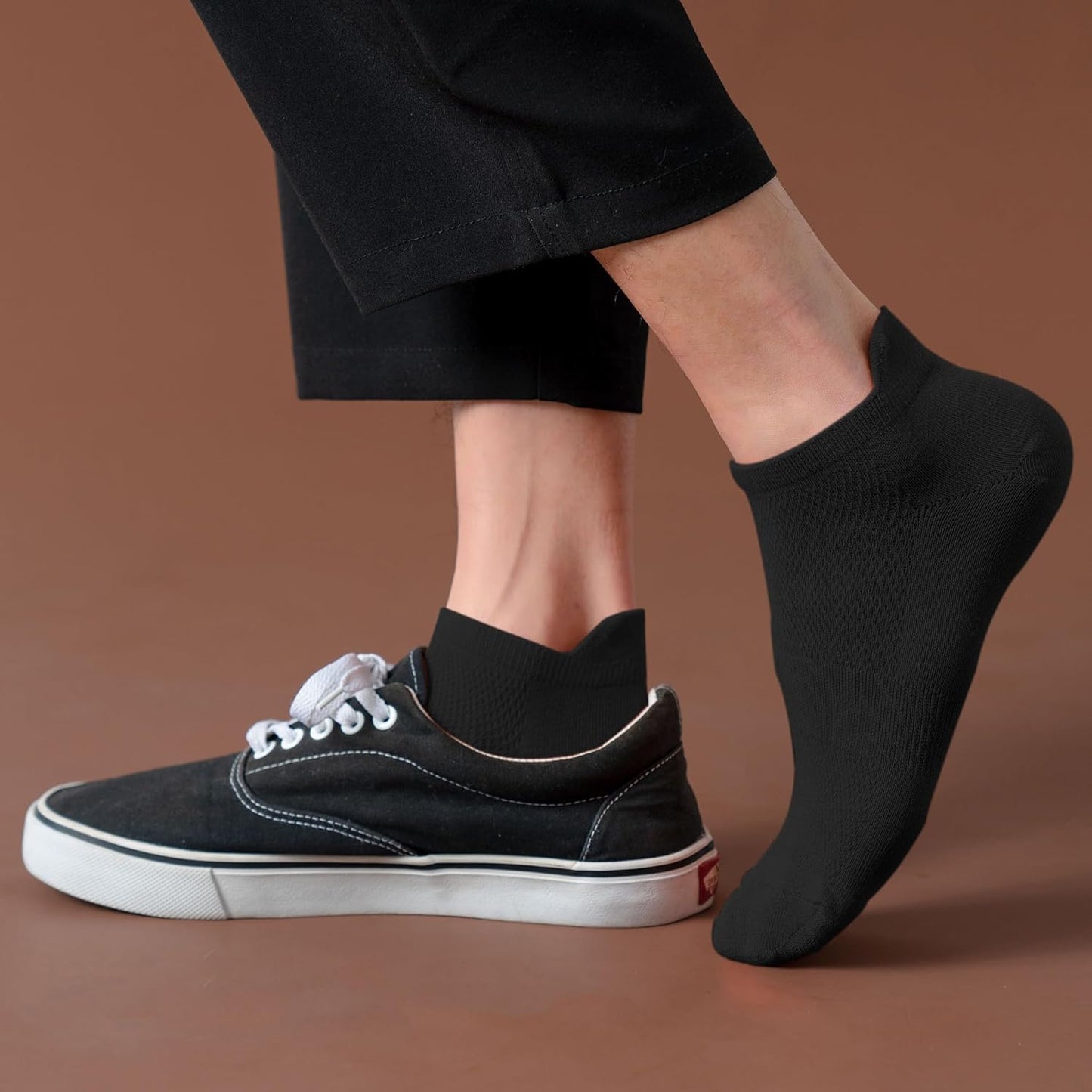 ACCFOD Women's Ankle Socks - Athletic Low Cut Running Socks with Tab | 6 Pairs