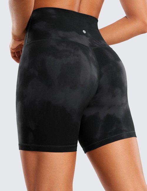 CRZ YOGA ButterLuxe Biker Shorts - High Waisted Spandex for Women | Perfect for Running & Yoga