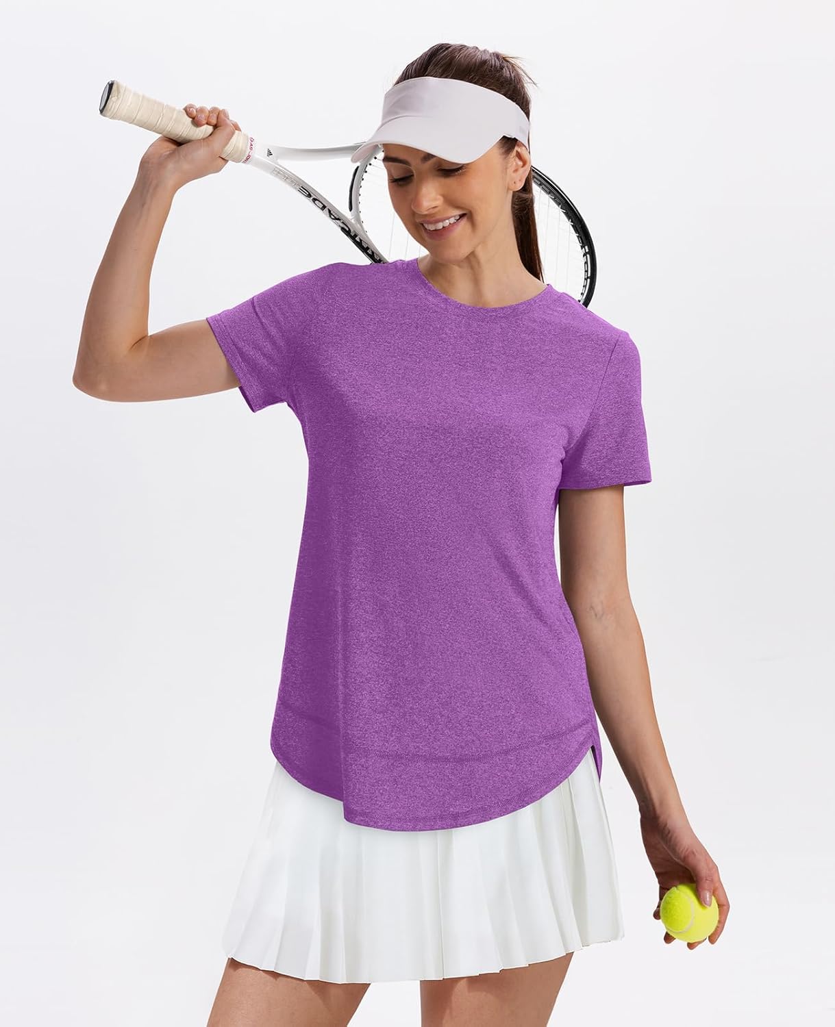 XIEERDUO Women's Quick-Dry Workout Tops - Short Sleeve Hiking & Running Shirts | Sizes S-3XL