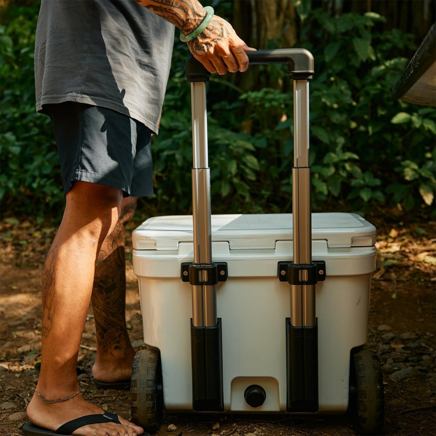 YETI Roadie 32 Cooler - Portable Wheeled Design for Easy Transport | Durable Insulation