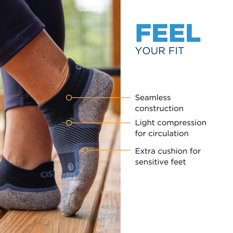 OrthoSleeve WC4 Diabetic & Neuropathy Compression Socks, Non-Binding for Men & Women, Improve Circulation & Edema