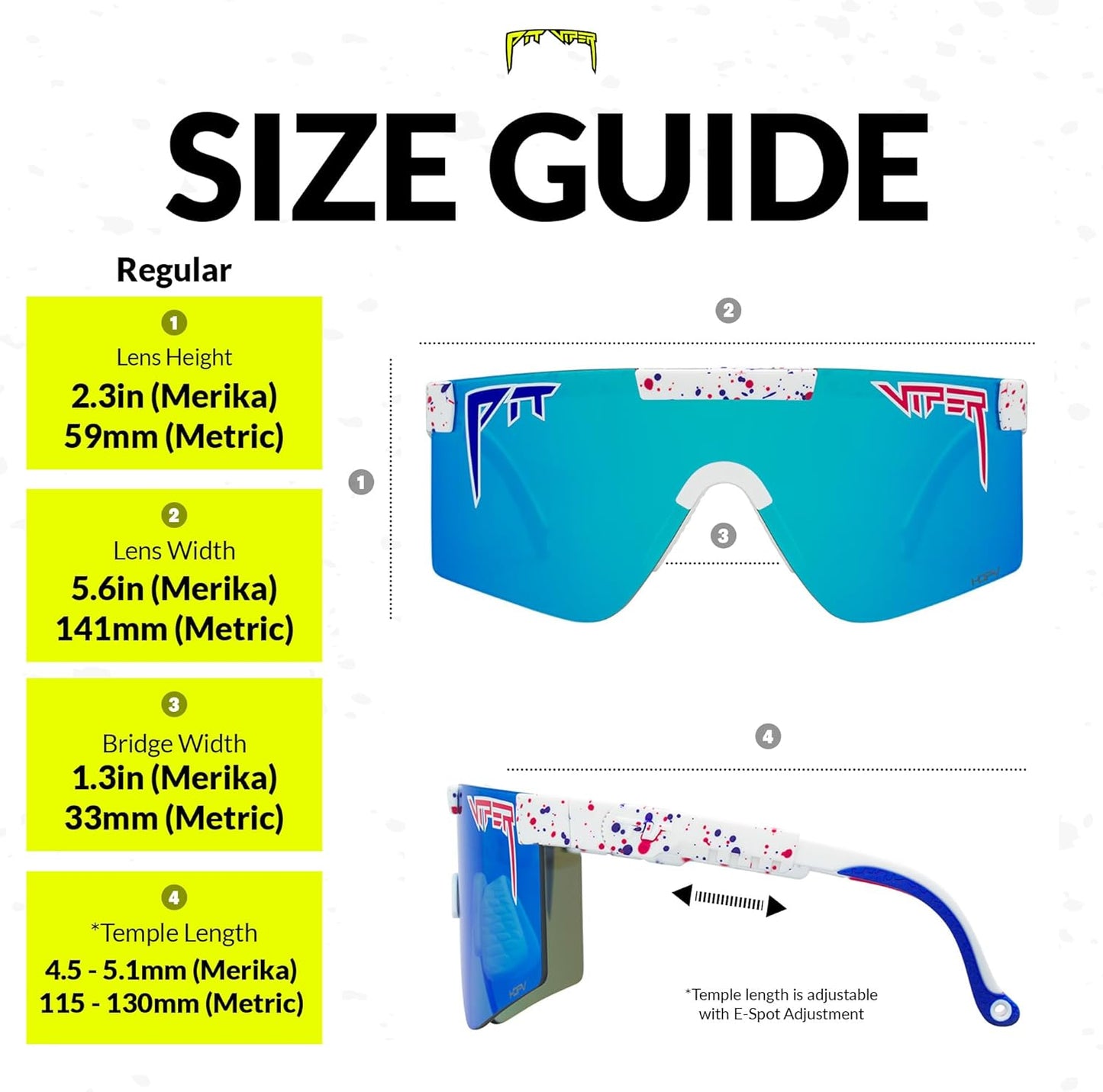 Pit Viper Sunglasses - Original 2.0 | Polarized Lenses | Indestructible Frame | Adjustable Fit