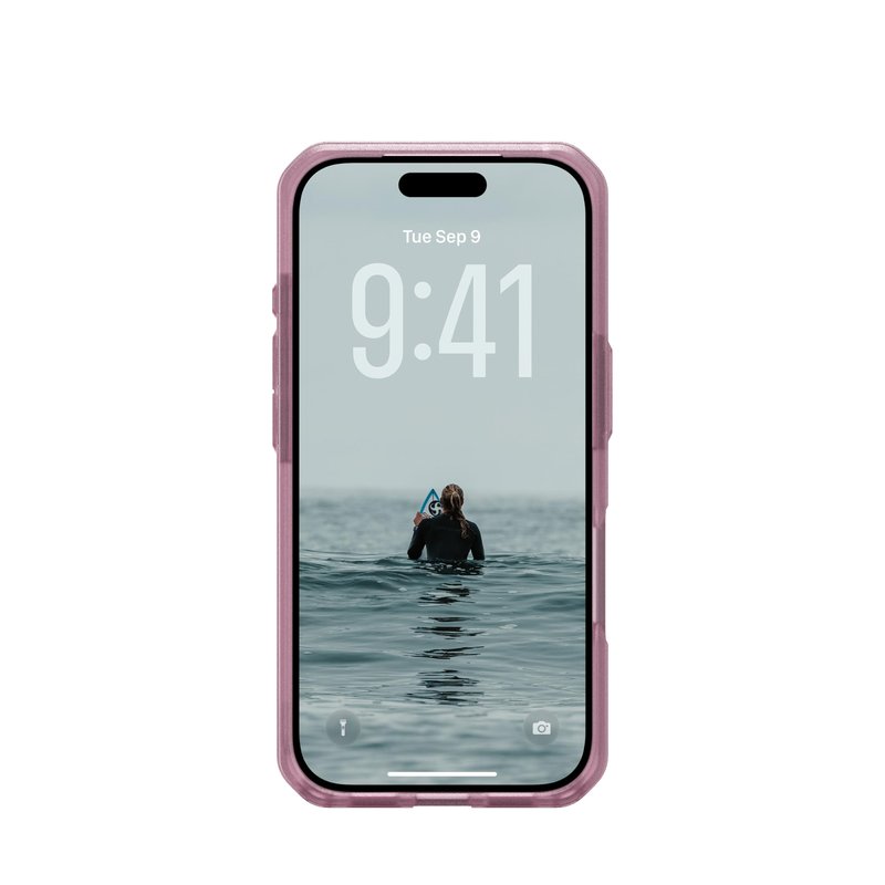 URBAN ARMOR GEAR UAG Designed for iPhone 17 Pro Case Dot - Compatible with MagSafe Translucent Military Grade Protective Cover, Purple