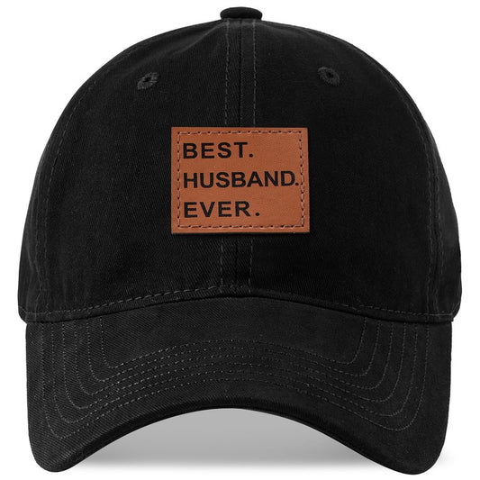 MEINICY Gifts for Husband Fathers Day Anniversary Husband Gifts from Wife Dad Hat Black