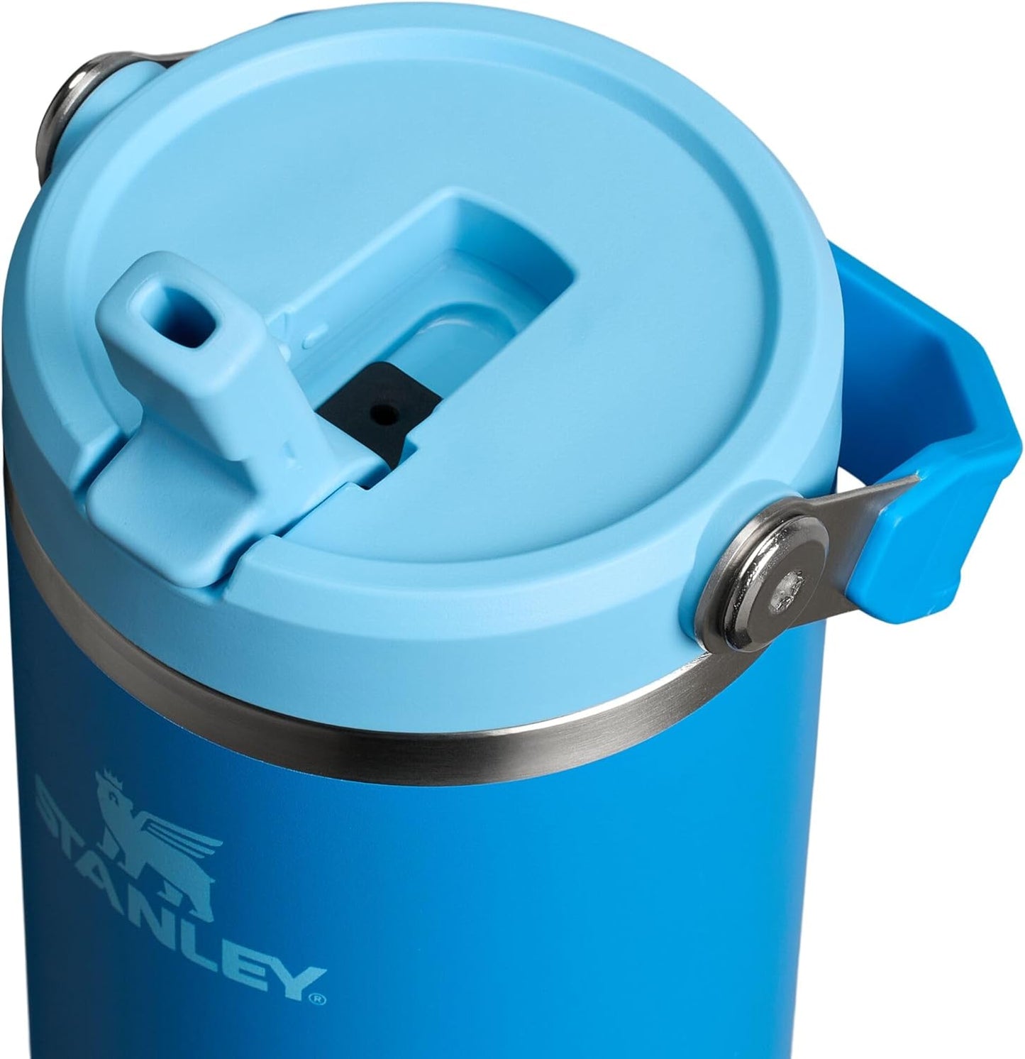 Stanley IceFlow 2.0 Tumbler - 30 oz Insulated Water Bottle with Flip Straw & Handle | BPA-Free Azure