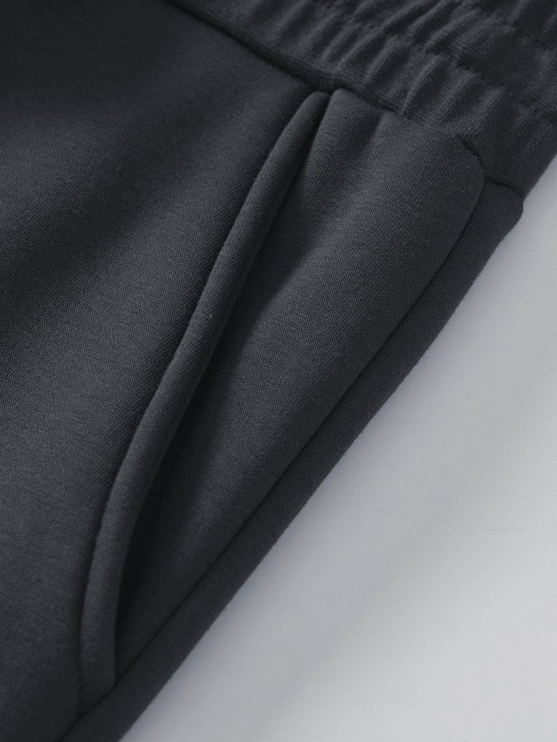 Weintee Men's 34" Inseam Tall Sweatpants Fleece Pants for Winter L Dim Gray