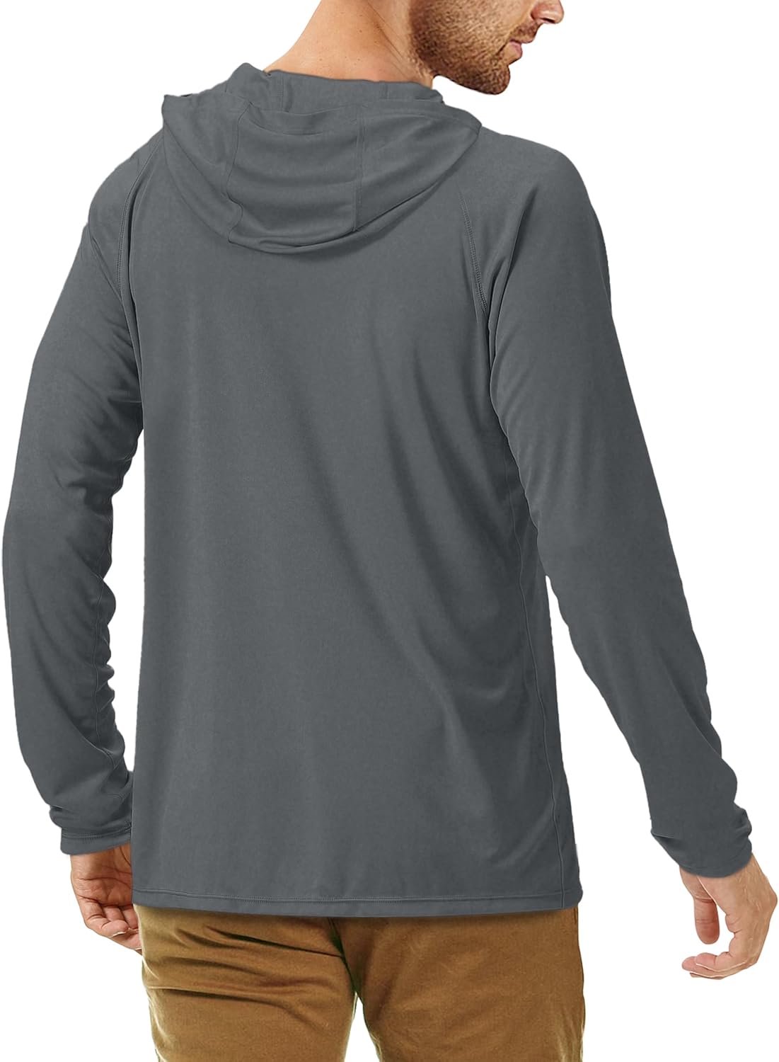 Roadbox Fishing Shirt - UPF 50+ Long Sleeve UV Sun Protection Hoodie for Men | Ideal for Outdoor Activities