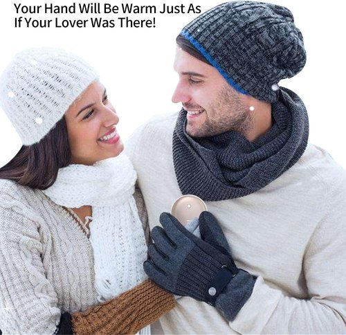 Karecel Rechargeable Hand Warmers - Double-Sided 10400mAh Heat | 4-Inch Portable Winter Essentials