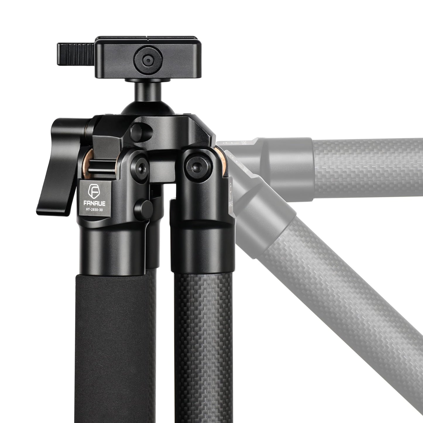 Fanaue Carbon Fiber Tripod HT-2830-30 for Hunting -Ultra-Durable, Lightweight with Arca Swiss Quick-Release Mount, for Wildlife Photography &Outdoor Adventures, Professional GradeHunting Gear