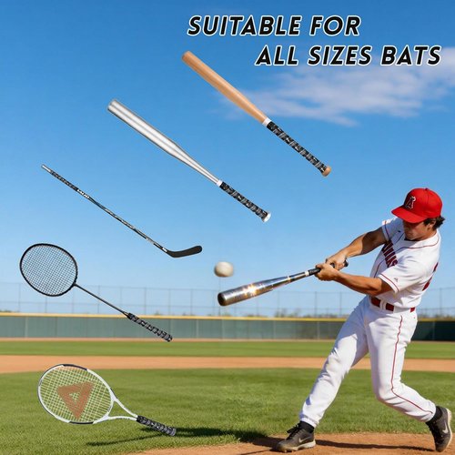 Christian Cross Baseball Bat Grip Tape - 2 Pack Non-Slip Adhesive | 1.5mm Softball Wrist Tape