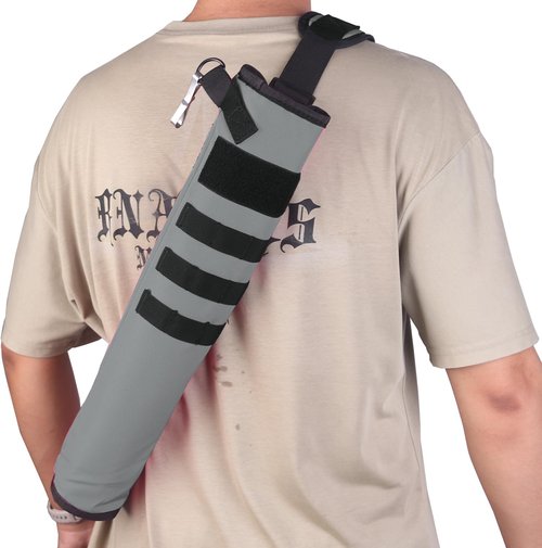 KRATARC Archery Quiver - Lightweight Foldable Dual Use Hip Bag with Molle System for Target Shooting