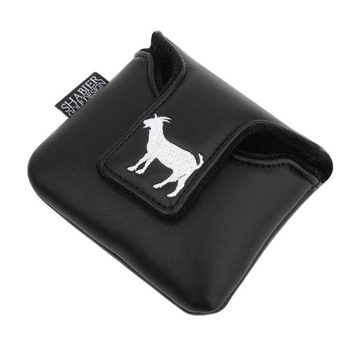 SHABIER Black Golf Large Mallet Headcover with No.23 Design for Golf Club