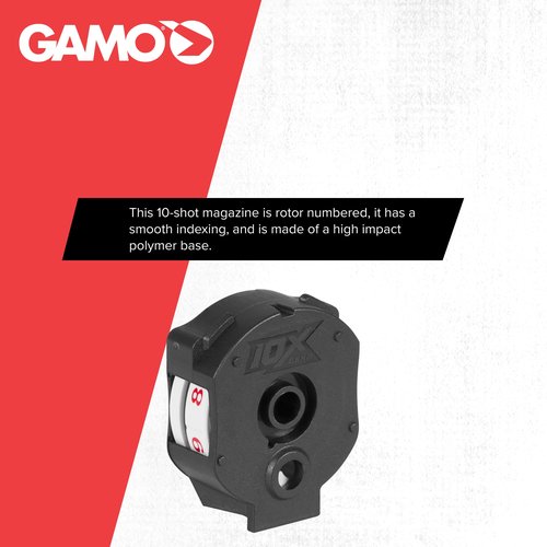 Gamo 10X GEN2 Quick-Shot magazine .22 Cal. (Swarm Fusion 10X GEN2 and Swarm Maxxim 10X GEN2)