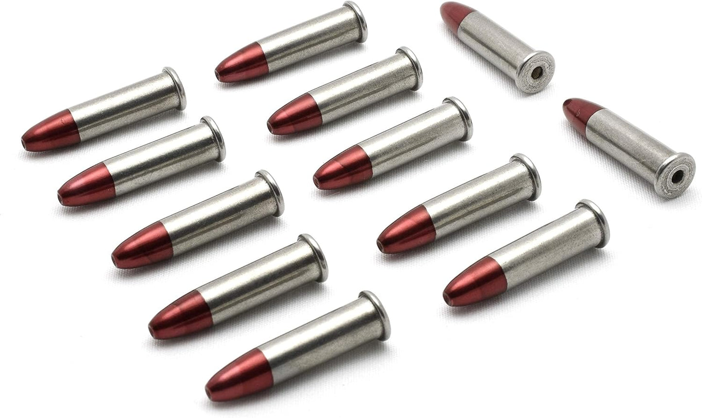 Steelworx 22 LR Steel Snap Caps - Durable Dummy Rounds for Safe Dry Firing Practice