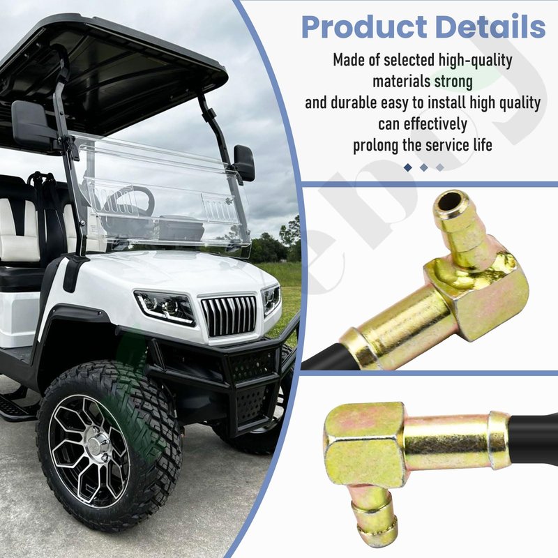 Braveboy 73816G01 Golf Cart Giphon Tube - for EZ-GO 2004/Current Gas Vehicles 2005 TXT - Installation on Fuel Tanks Replace 70988G01