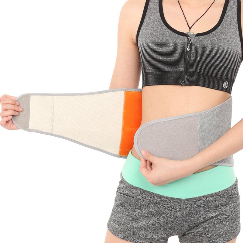 VORCOOL Men Women Winter Thicken Thermal Plush Waist Warmer Lumbar Support Belt Cozy Warm Abdominal Protector Stomach Body Wrap Band Back Brace Kidney Binder Size XL