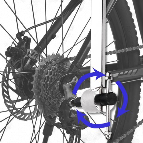 BreezyBloom Derailleur Hanger Alignment Gauge, Bicycle Repair Tools for 16''-29'' for MTB, Road Bikes